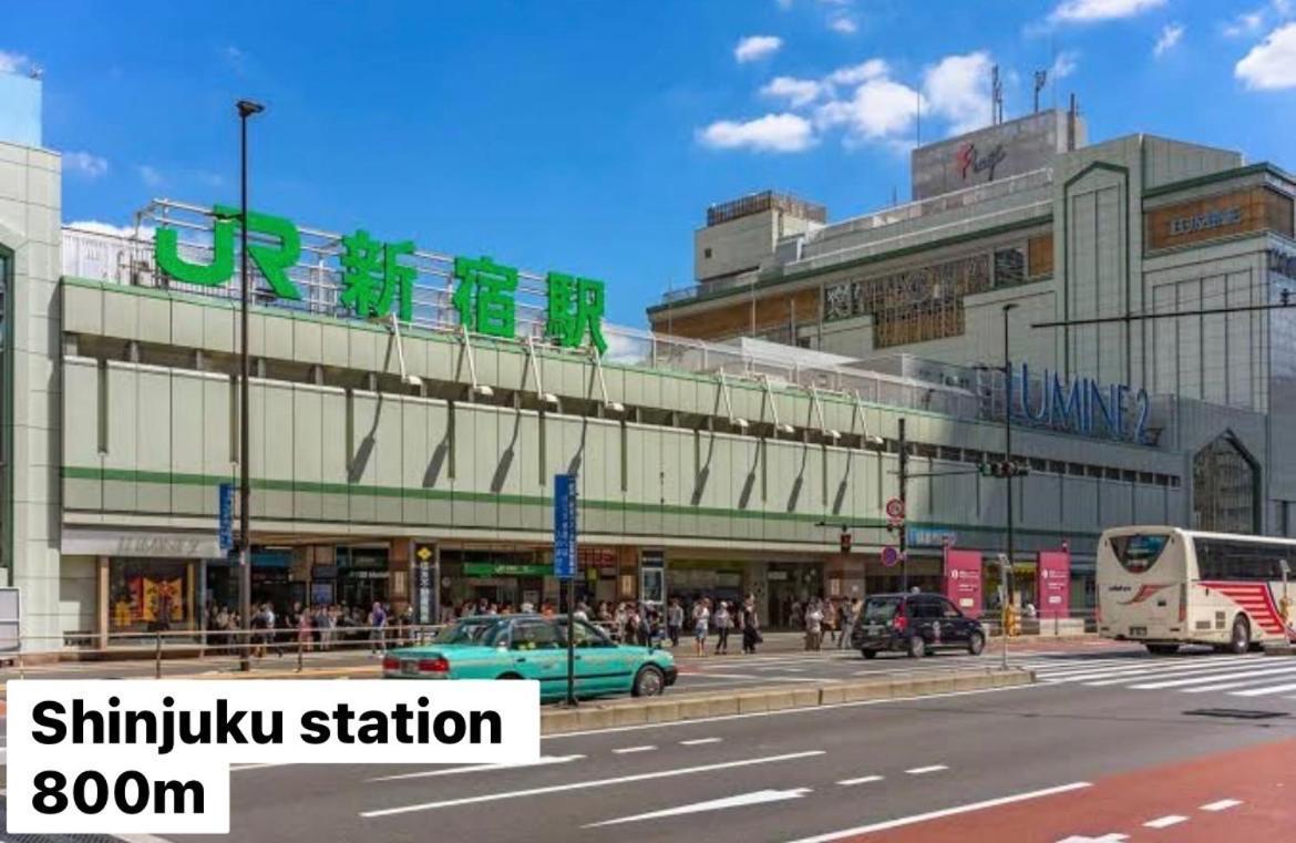#6 Stylish Apartment With Beautiful Night View A Stop To Shinjuku Station Τόκιο Εξωτερικό φωτογραφία